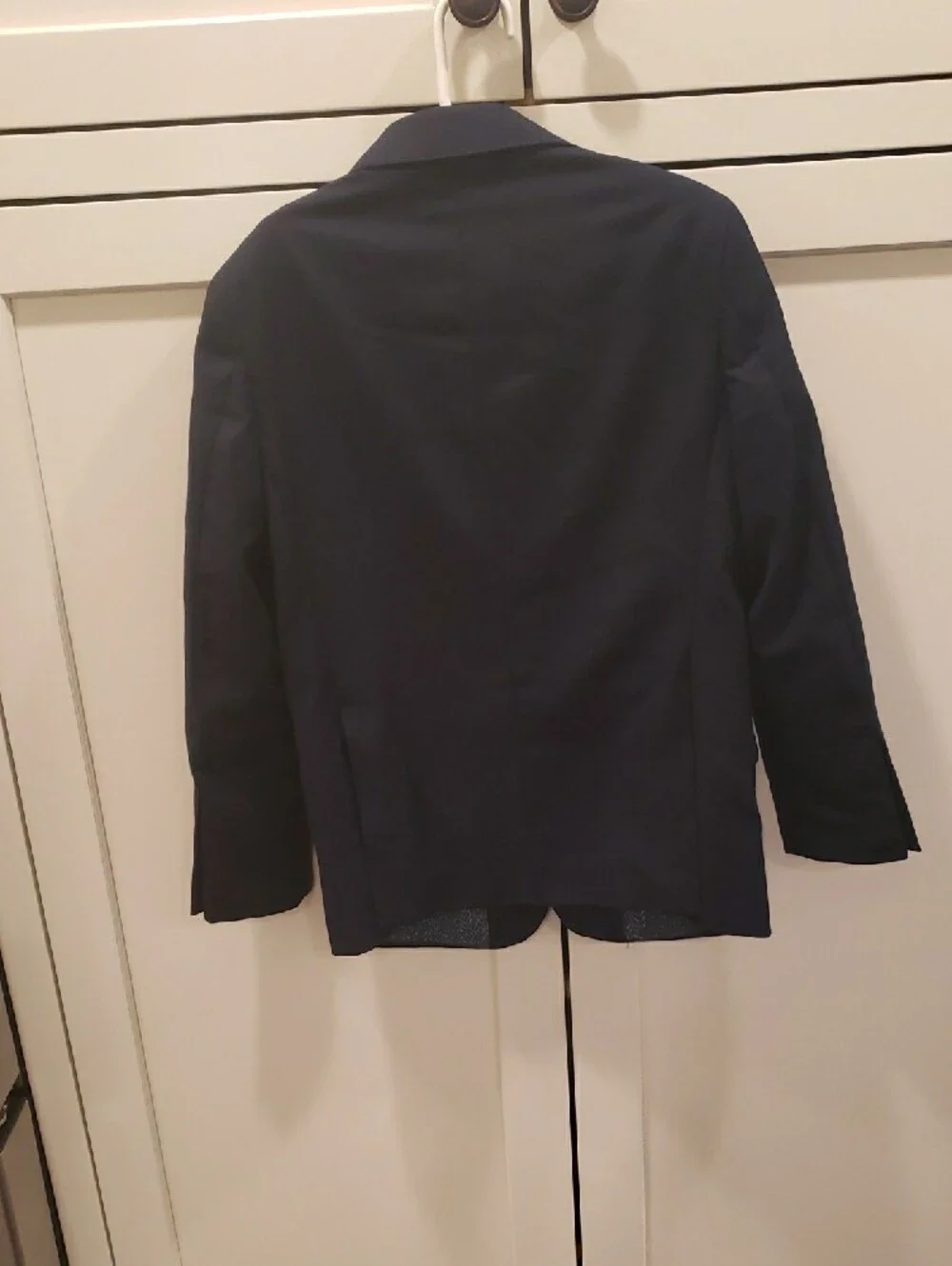 2 Boys' T.O.  2-Button Blazer - Classic  1 Black 1 Navy Tailored Style - Picture 7 of 9